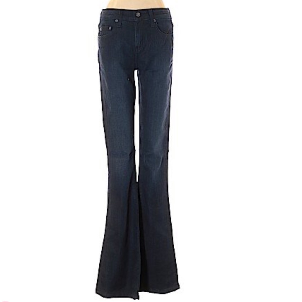 LF CARMAR AURORA DARK WASH FLARED JEANS